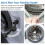 Front Load Washer Door Prop to Prevent Odors, Mold with Magnetic Stability & Adjustable Angle 4