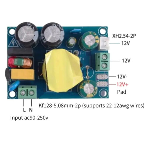 F62C Module D'Alimentation à Découpage Isolé 220 V Vers 12 V 3,3 A - Accessoires de Stabilisation 1