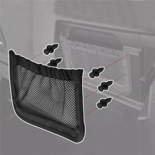 UTV Rear Backrest Storage  for Can Am  Max Accessories Replacement 715003019 2 Pack 2