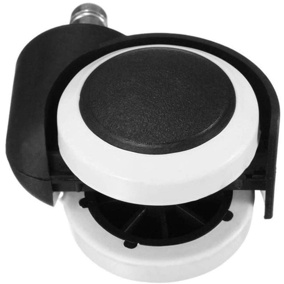 Office Chair Casters Set Of 5, 50Mm Swivel Replacement Furniture Caster Wheels, Smooth Quiet Rolling, Floor Protection Design 9771547815839