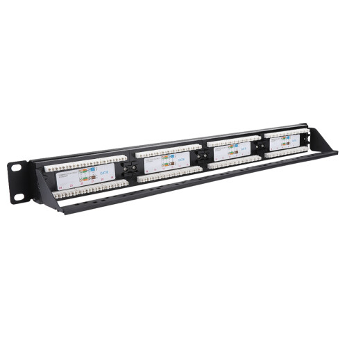 24 Port CAT6 Netzwerk-Patchpanel
