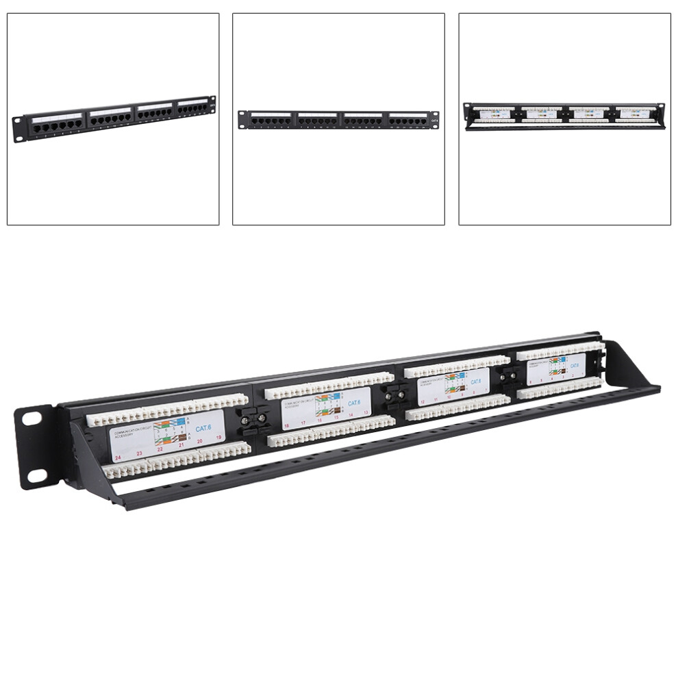 24 Port Cat6 Patch Panel 7340572844125
