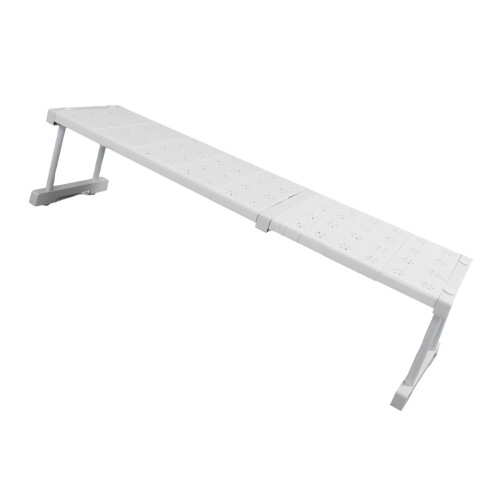 Adjustable Closet Storage Shelf Expandable Tension Shelf 22cm Height /