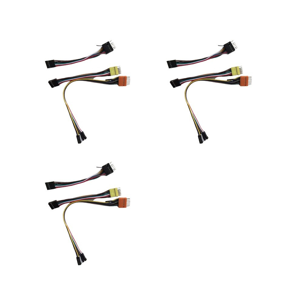 9Pcs Suitable For Chassis With Ordinary Motherboards Transfer Wiring Cable Usb Cable Audio Cable 6034188249726