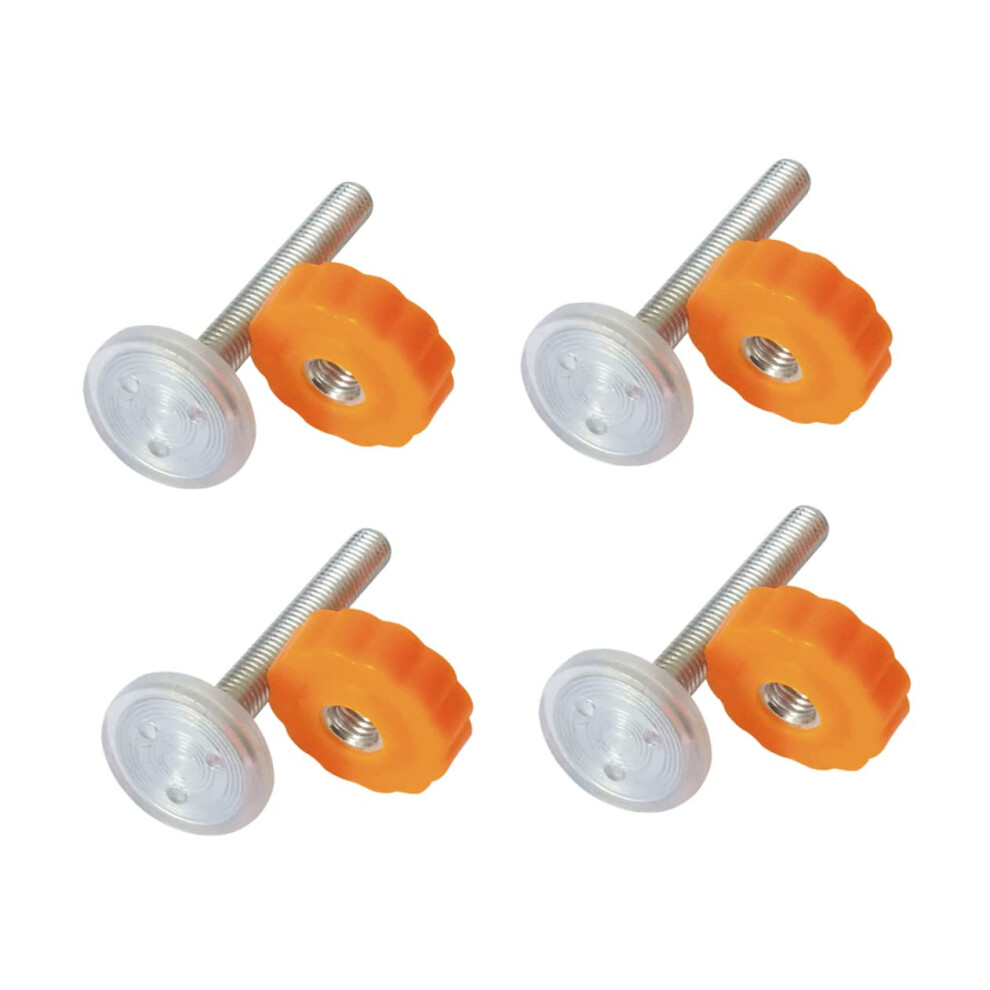 8pcs Baby Gate Extension Kit with Threaded Spindle Rods, Secure Pressure Mounted Safety Parts for Stairs