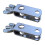 2 Pack Drum Clamps with Secure Mounting Grip, Adjustable Metal Snare Drum Attachment for Various Sizes 1