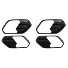 2X Car Left & Right Front Bumper Fog Light Lamp Frame Grille Cover for  Escape  2017-2019