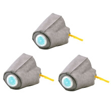 Museau Respiratoire RéGlable Pour Chien 3PCS Pour Petits Et Grands Chiens Filtre Les Polluants de L'Air Anti-BuéE/Anti-PoussièRe M