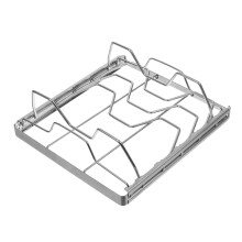 Portable BBQ Grill Rack for Camping and Outdoor Cooking, Foldable Wire Mesh Barbecue Tool