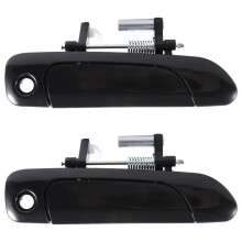 2X Ensemble de Poignées de Porte Extérieures Avant Droite Noires, Neuves pour City JAZZ FIT 2002-2008