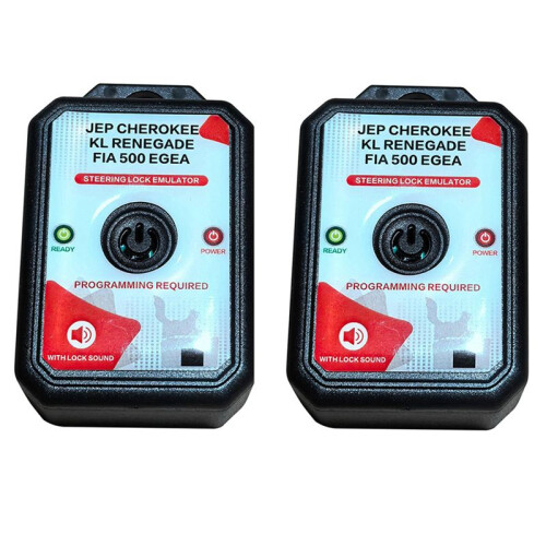 2X Updated ESL ELV Steering Lock Emulator for  Cherokee KL Renegade  500 Egea