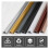 Aluminum Floor Transition Strip Silver Edge Protector Trim 270cm RustResistant Door Threshold 4