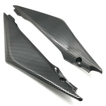 Carbon Fiber Fuel Tank Side Cover Fairing for GSX-R1000 2005-2006 K5, Left & Right ABS Replacement Trim
