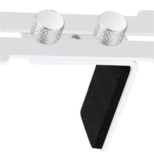 2X GPU Support Frame Adjustable GPU Brace Prevent Sagging Video Card Support Bracket for Chassis 12cm Fan Position White