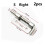 2pcs 304 Stainless Steel Spring Loaded Door Latch Bolt Silver AntiTheft Security Lock for Window and Door 2