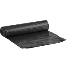 56 Gallon Heavy Duty Trash Bags 2 Mil Black Garbage Liners 44x55 Inches Leak Resistant Commercial Grade 50 Count