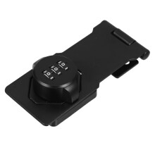 Keyless Cabinet Combination Lock with Dual Opening Design, Zinc Alloy Security Handle for Doors and Drawers