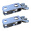 2 Pack Drum Clamps with Secure Mounting Grip, Adjustable Metal Snare Drum Attachment for Various Sizes 4