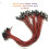 ATX Power Button Jumper Switch 2Pin 50cm Red/Black 3