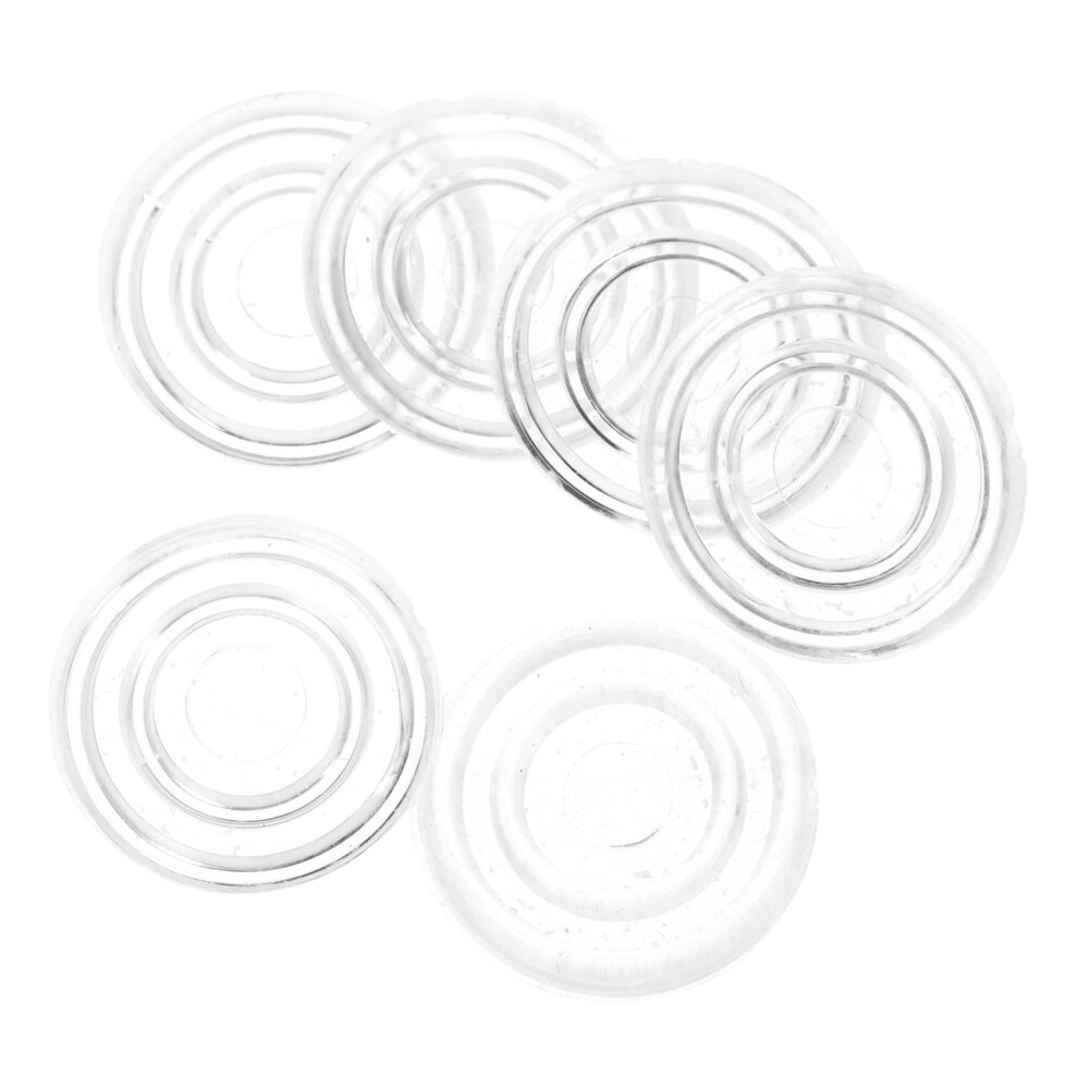 200Pcs Glass Table Bumpers Non Slip Furniture Pads Transparent Protectors For Glass Tabletops 9771547816164
