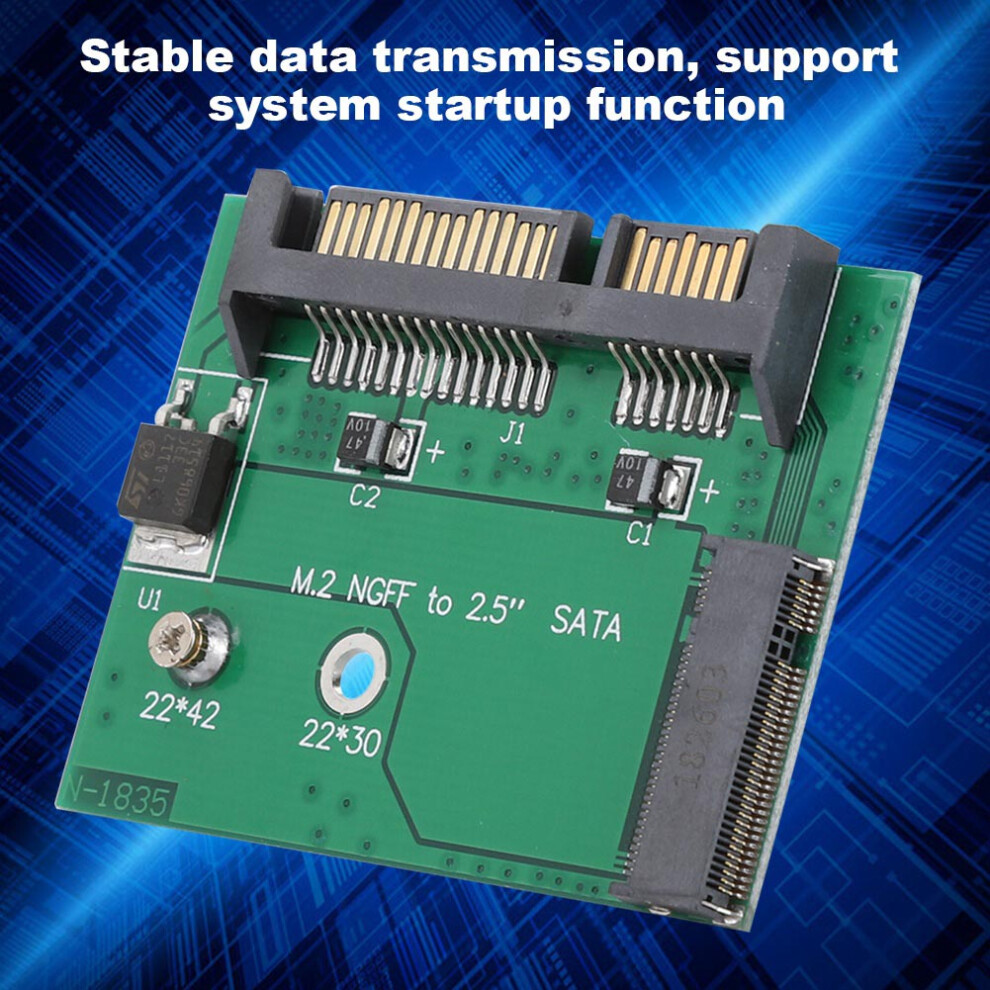 Plug-And-Play Ngff Ssd To Sata Adapter 7444352466825