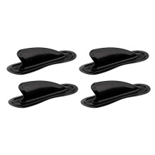 4 Pcs Kayak Tracking Fin,Inflatable Boat Fin Watershed Board Fin Mounting Points PVC Replacement Accessories