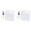 2X Rechargeable Motion Sensor Ceiling Light with Remote - Wireless Ceiling Lights Battery Operated Closet Light,3 Colors 1
