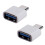 2X USB 3.0 Type-C Otg Cable Adapter Type C USB-C Otg Converter for  Mi5 Mi6  Mouse Keyboard USB Disk Flash 1