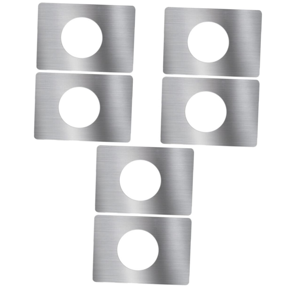 3 Sets Stainless Steel Door Reinforcement Plate With Brushed Silver Finish Easy Install Strike Plate Cover For Damaged Doors 9771547816201