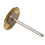 20 x Brass Wire Brush Round Brushes Disc Brush Pot Brush for  25MM 7
