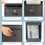 Modern Wall Mounted Mailbox, Lockable Outdoor Mailbox with Secure Design and Durable Galvanized Steel 3