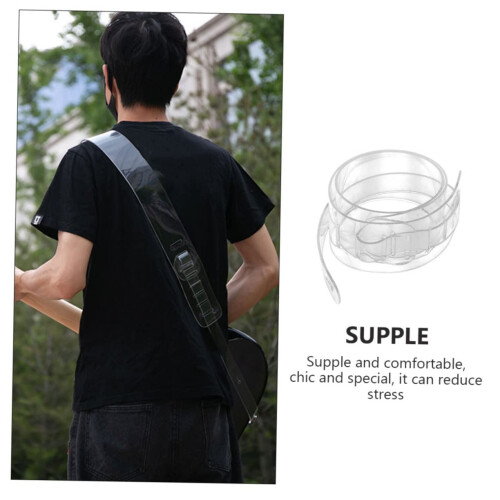 Electric Guitar Strap with Comfortable Neoprene Padding, Adjustable Length and Secure Strap Locks 2