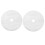 16 Pcs Round Silicone Dehydrator Sheets, Non-Stick Fruit Dehydrator Mats, Reusable Steamer Mat Mesh Sheet 1