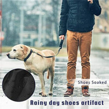 4 Pcs Air Cam Walking Boot Covers,Fracture Cast Boots Shoe Covers for Broken Foot Ankle Recovery with Waterproof