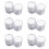 180 Pcs 46mm Coin Cases Capsules Holder Applied Clear Plastic Round Storage Box 2
