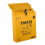 Wall Mounted Mailbox with Secure Lock, Retro Vintage Design, Yellow Decorative Mail Box for Home 1