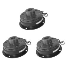 3X DLD6-05 Elektromagnetische Kupplung Typ Einscheibenkupplung DC24V Trockentyp Automatisches Kupplungslager Motorzubehör