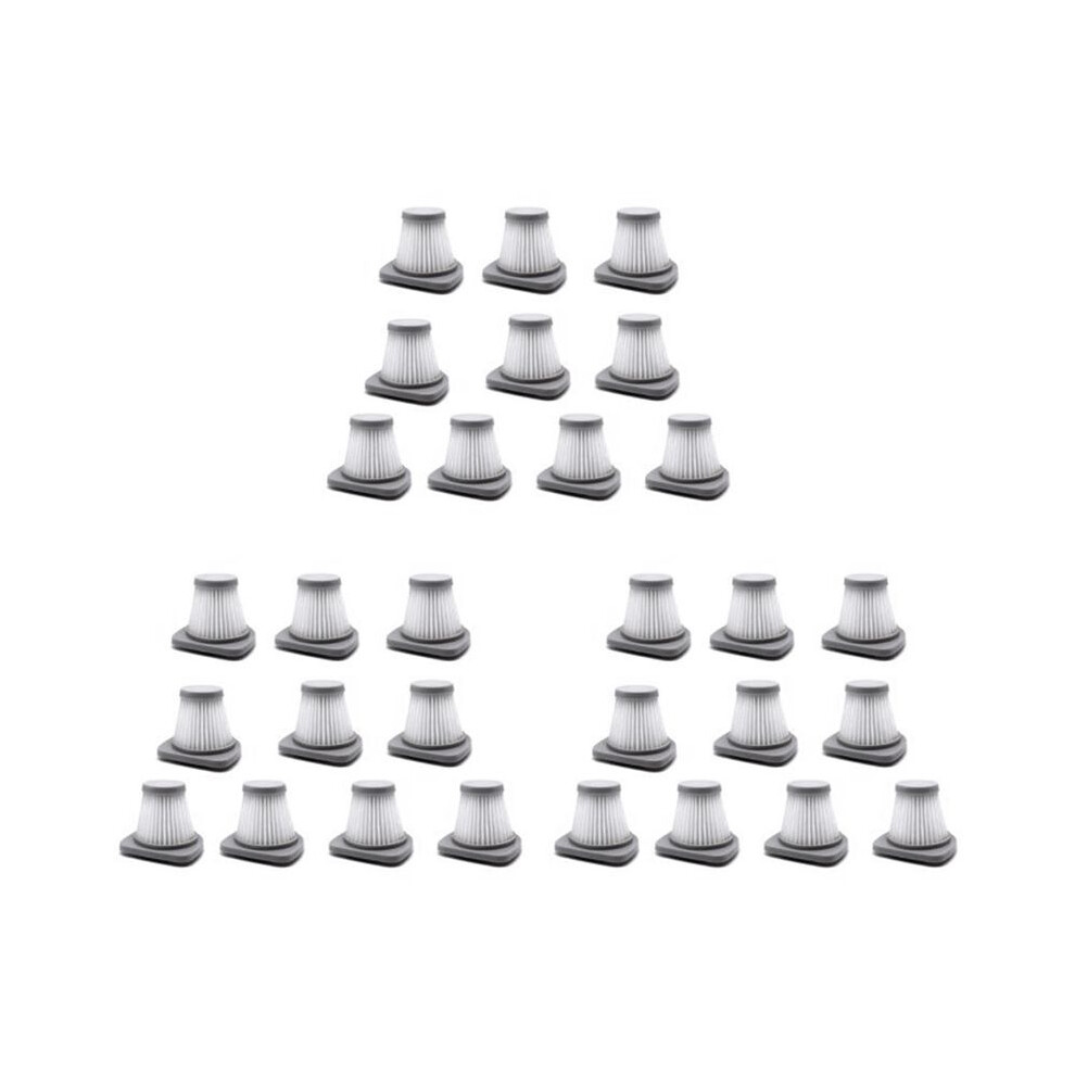 30Pcs Hepa Filter Hand-Held Vacuum Cleaner Accessory Filter For Media Sc861 Sc861a 6031974515447