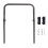 Trolley Push Handle Replacement for Utility Cart, Ergonomic Foldable Design, Durable and Easy Installation 1