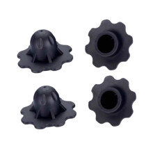 Chair Leg Caps 15mm Non Slip Heavy Duty Chair Leg Protectors for Furniture Floor Scratch Protection