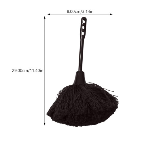 2Pcs Electrostatic Duster Set, Reusable Handheld Car Cleaning Brush with Soft NonScratch Head 1