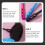2Pcs Electrostatic Duster Set, Reusable Handheld Car Cleaning Brush with Soft NonScratch Head 5