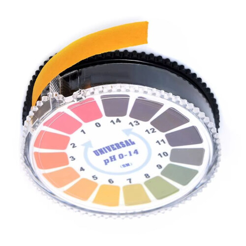 2X 0-14 PH Meter PH Test Strips Alkaline Acid Indicator Meter Test Paper Roll 1