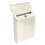 Rustic Wall Mounted Mailbox with Secure Locking System Weatherproof Beige Metal Mail Box for Home 1