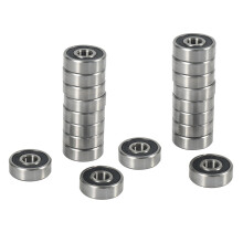 20 Stuecke 628RS 8mmx24mmx8mm doppelt abgedichtetes Miniatur Rillenkugellager