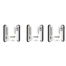 3X Digital Push Button Door Lock Key Pad Code Combination Access Mechanical Keyless