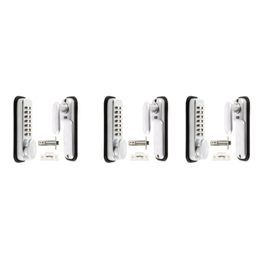 3X Digital Push Button Door Lock Key Pad Code Combination Access Mechanical Keyless