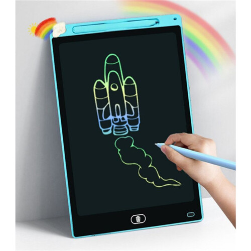 2X Tablet de Desenho LCD de 8,5 Polegadas Color Graffiti Writing Board para Crianças Natal Aniversário Tablet de Desenho Azul 1