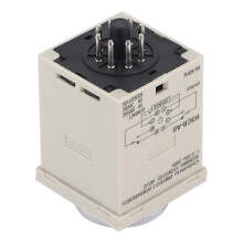 H3CR-A8 Delay Timer Relay 220V 5A 47x47x85mm Black