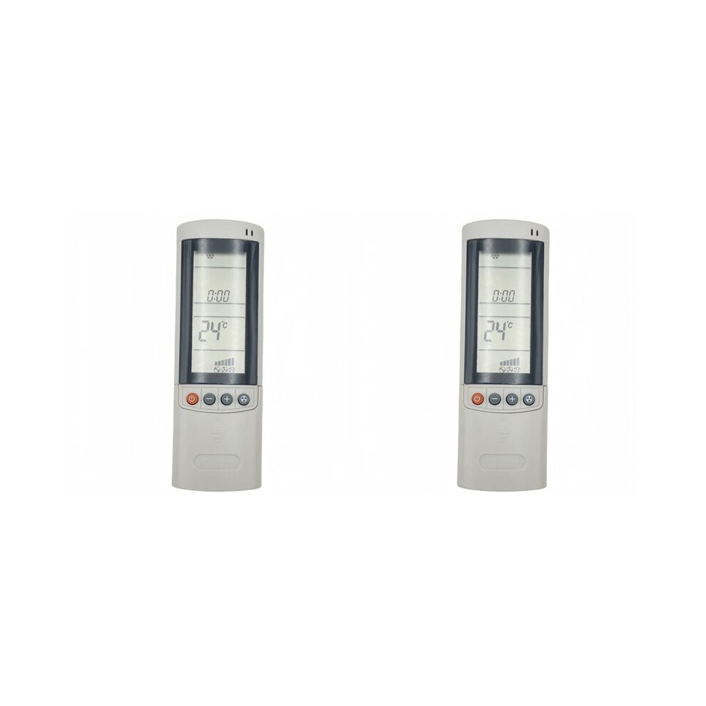 2X Air Conditioner Rc-7 Remote Control Remote Control Replace For Electra, Airwell, Emailair, Elco Air Conditioning 6032950691384
